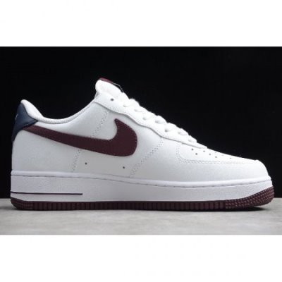 Nike Air Force 1 '07 Lv8 Beyaz / Bordo Kaykay Ayakkabı Türkiye - ZY00VF42